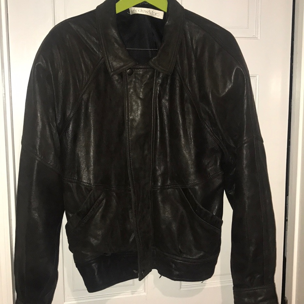 Men's leather jacket
